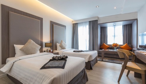 Habitación Deluxe con 2 camas individuales