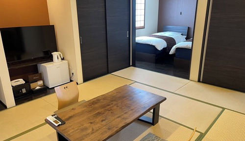 Habitación tradicional, en edificio anexo (S,with hot spring , Standard KAISEKI)