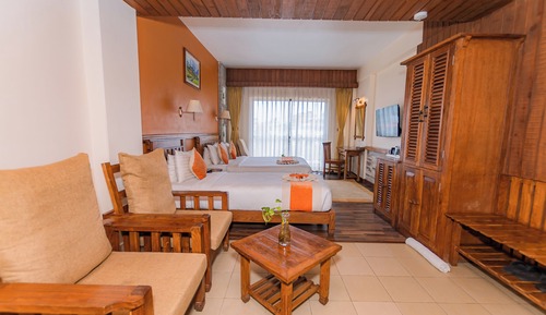 Habitación triple Deluxe, 1 habitación, vistas al lago