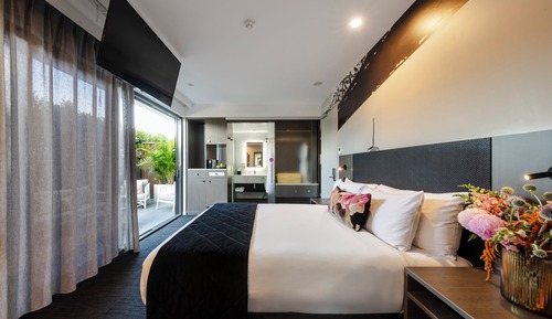 Habitación superior, 1 cama de matrimonio, balcón (Superior Balcony Queen)