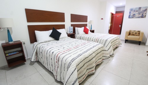 Habitación doble, 2 camas dobles