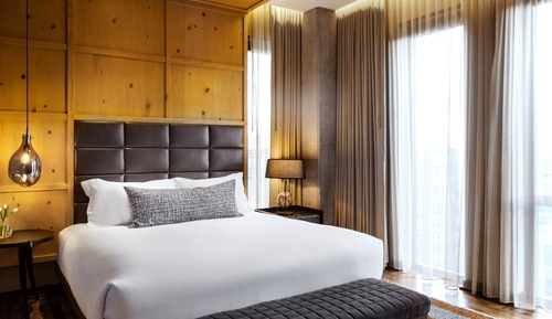 Suite, 1 cama de matrimonio grande, accesible para personas con discapacidad (Spa, Roll-in Shower)