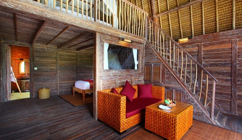 Suite familiar, 1 habitación, vistas al jardín (Ricefield view)