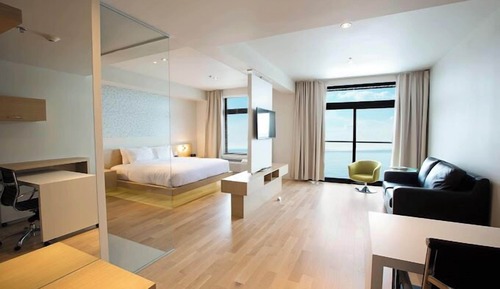 Suite junior, 1 cama de matrimonio grande, vistas al lago