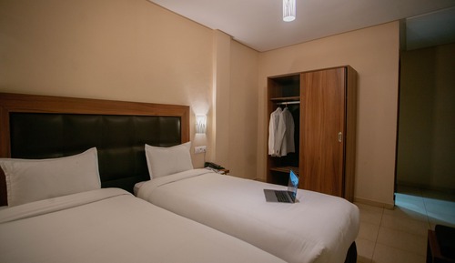 Habitación con 2 camas individuales