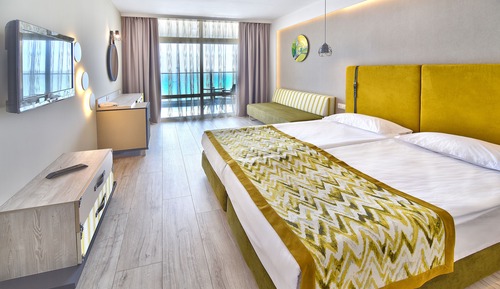 Double Room with Sea View - Free Infinity Pool and Private Beach Access