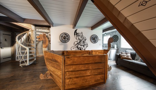 Villa exclusiva, varias habitaciones, cocina