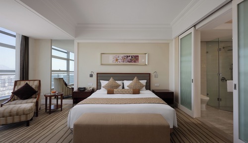 Habitación Deluxe, 1 cama de matrimonio grande, vistas a la ciudad