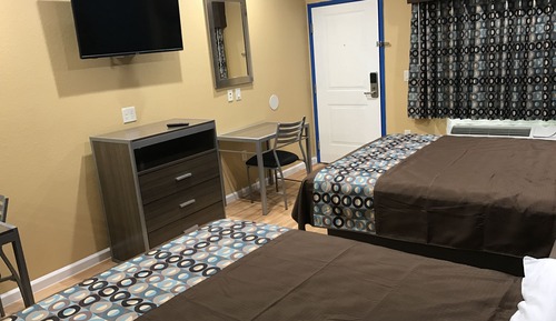 Habitación Deluxe, 2 camas de matrimonio, fumadores, cocina básica