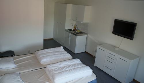 Estudio, baño privado, vistas al campo de golf (Kitchenette )