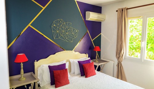 Habitación superior, vistas al jardín