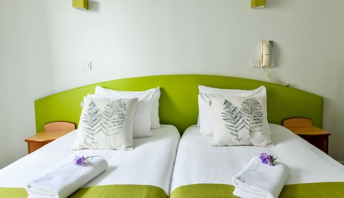 Habitación Confort con 2 camas individuales, vistas a la ciudad