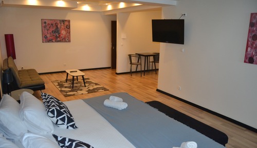 Suite Premium, varias camas, vistas al mar