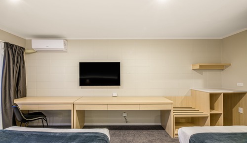Habitación con 2 camas individuales, accesible para personas con discapacidad