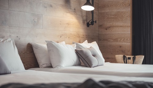 Habitación Deluxe, 2 camas de matrimonio, vistas a la ciudad