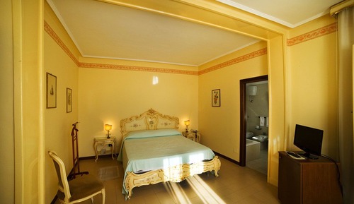 Habitación doble, 1 cama doble, vistas al jardín