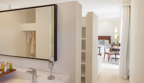Habitación Deluxe, 1 cama de matrimonio grande (Roll-In Shower)