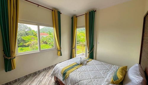 Habitación básica doble de uso individual, 1 habitación, vistas a la montaña