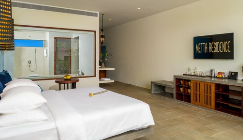 Suite, vistas a la piscina (Residence)