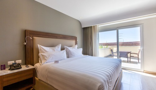 Habitación Deluxe, 1 cama de matrimonio grande, terraza