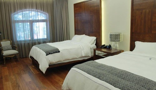 Habitación familiar, 2 camas de matrimonio (Ejekatl)