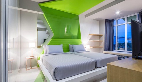 Habitación ejecutiva con 2 camas individuales