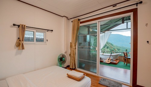 Habitación estándar doble, vistas a la montaña