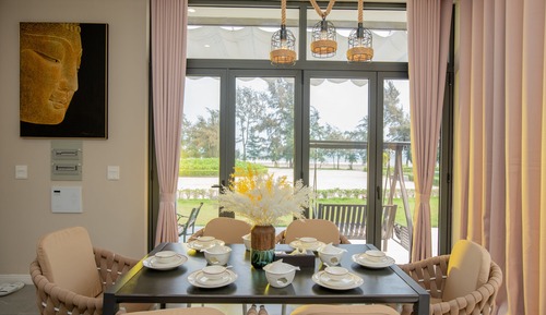 Villa Deluxe, 2 habitaciones, vistas al mar, frente a la playa