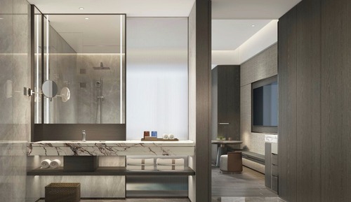 Deluxe Room, 2 Double Beds, City View