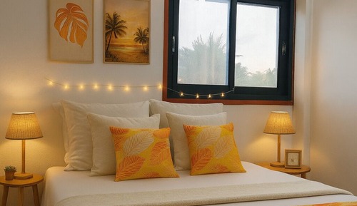 Habitación básica, balcón