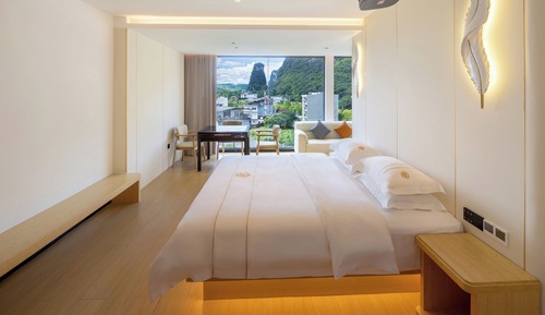 Suite superior, vistas a la montaña