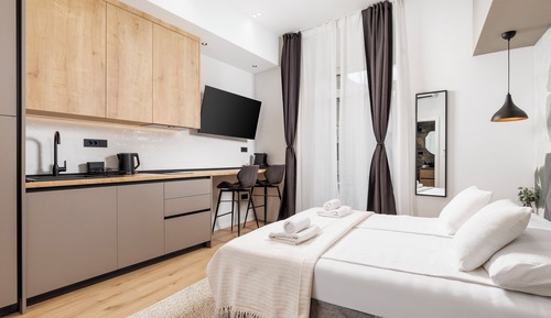 Deluxe Studio, Balcony, City View