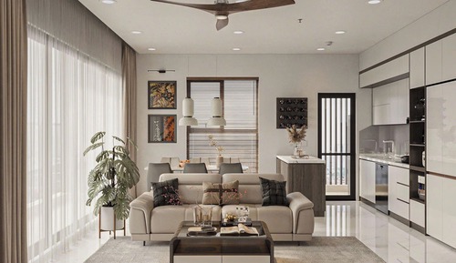 Premier Apartment, 3 Bedrooms, Balcony, City View