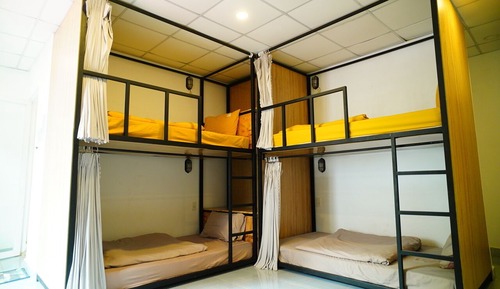 Dormitorio compartido Confort, patio, vistas al jardín