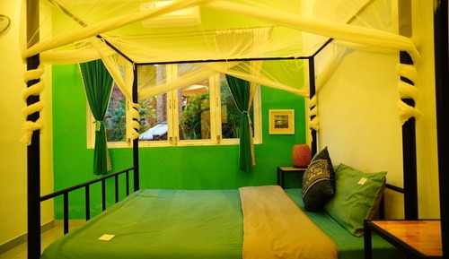 Habitación Deluxe doble, patio, vistas al jardín