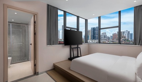 Habitación, 1 cama de matrimonio grande, no fumadores (Tatami)