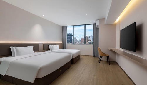 Habitación familiar, 1 cama de matrimonio grande, no fumadores