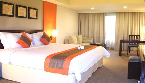 Habitación ejecutiva, 1 cama doble, no fumadores, vistas a la ciudad