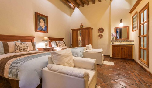 Habitación estándar doble, 2 camas de matrimonio