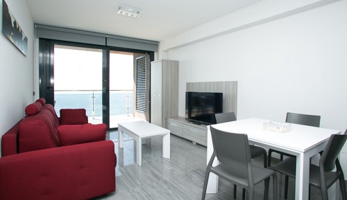Apartamento, 1 habitación, terraza, vistas al mar