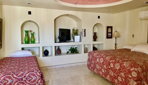 Habitación individual básica, 1 cama de matrimonio grande