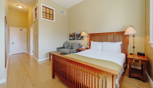 Habitación Deluxe, 1 cama de matrimonio con sofá cama