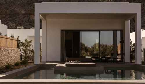 Suite estudio de diseño, 1 cama doble, junto a la piscina