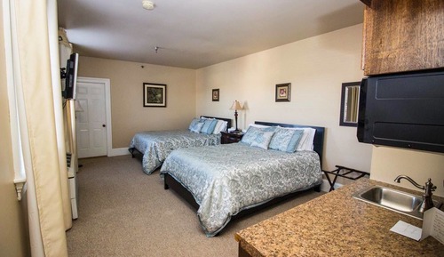 Habitación Premier, 2 camas de matrimonio, en esquina