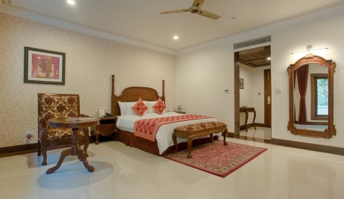 Habitación Premium con 1 cama doble o 2 individuales, 1 habitación, patio, vistas al jardín