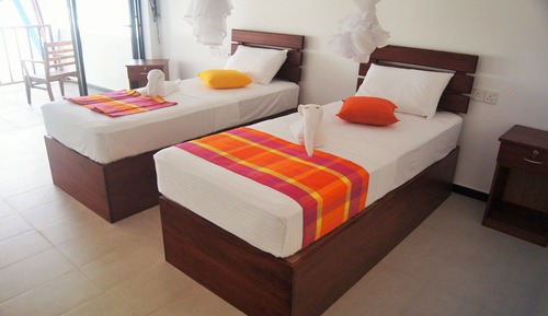 Habitación Deluxe con 2 camas individuales, vistas al mar