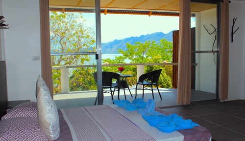 Habitación superior, vistas al mar