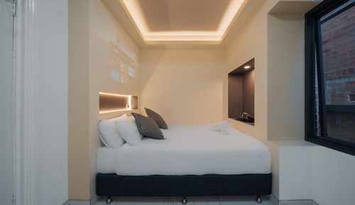 Habitación Deluxe doble, baño compartido