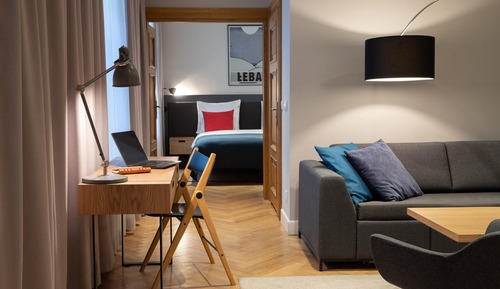 Apartamento, 1 habitación, chimenea