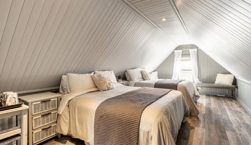 Loft, 2 camas de matrimonio, baño privado